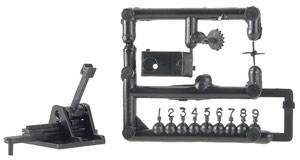 thumbnail image 2 of Caboose Industries 224S N Scale Ground Throw | Operating Switch For Atlas Code 55 Track 2 of 4